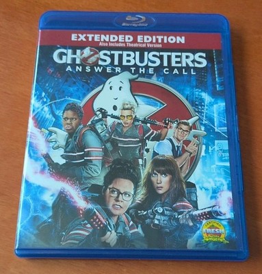 Ghostbusters Answer The Call Blu-ray Melissa McCarthy Kristen Wiig Kate McKinnon