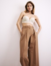 Marks & Spencer Womens Ivory Silk Bra - M&S