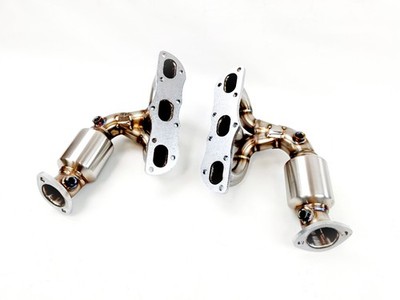 Circuit Werks Resonated Exhaust Manifold for 12-16 Porsche 981 Cayman Boxster
