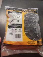 Zareba ITB-Z Standard Black Snug Fitting T-Post Insulator 25 Pack