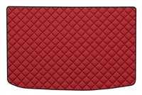 Autos Kunstleder Kofferraummatte FüR Peugeot 205 02.83-09.98 Kombilimousine ROT