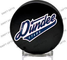 Dundee Stars Ice Hockey Puck 6oz regulation size and weight EIHL NHL