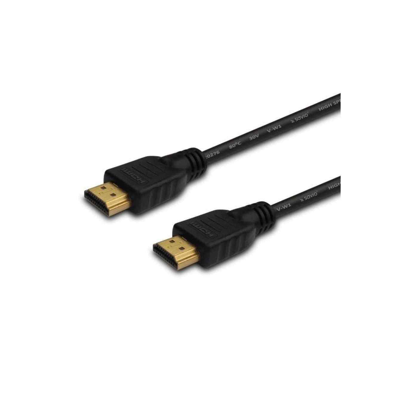 Savio Schwarz Cl-01 Hdmi Cable 1.5 M Hdmi Type A (Standard) Black - Bild 2