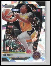 2024 Panini Prizm WNBA Zia Cooke Ice Prizm #46 Los Angeles Sparks