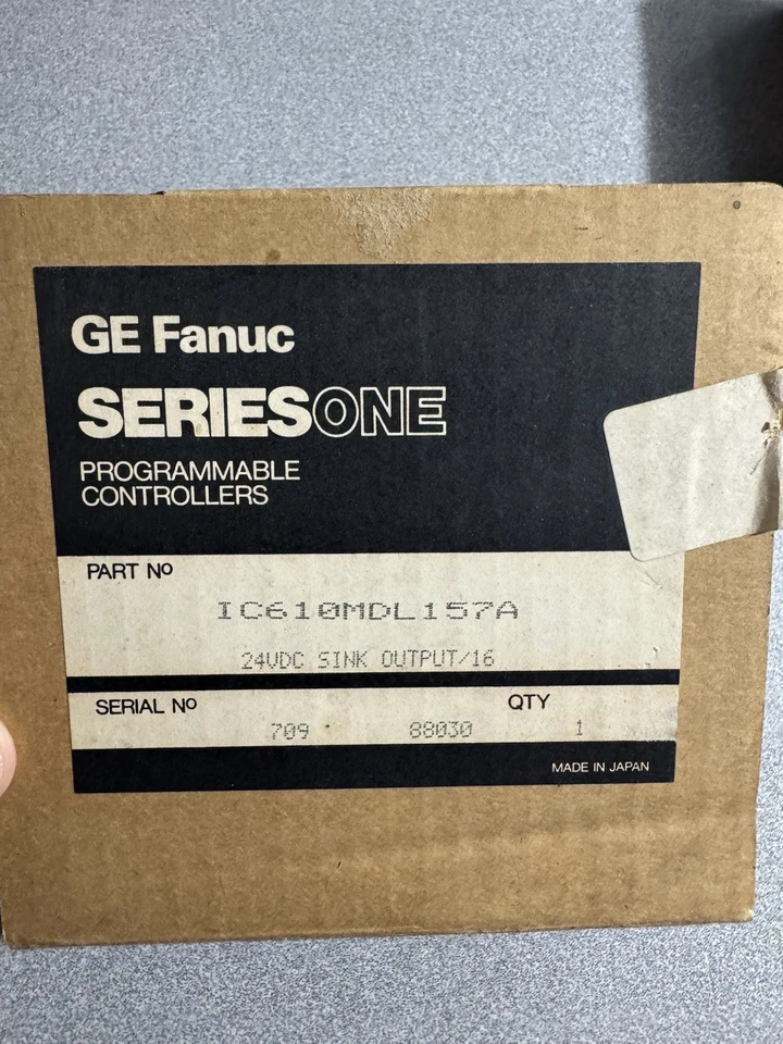 GE Fanuc IC610MDL157A 24VDC Sink Output Module – 16 Circuits – Series One - Image 2 of 4