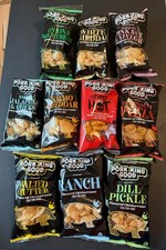 Cáscaras de cerdo buenas Pork King - 10 bolsas de variedad X 1,75 onzas