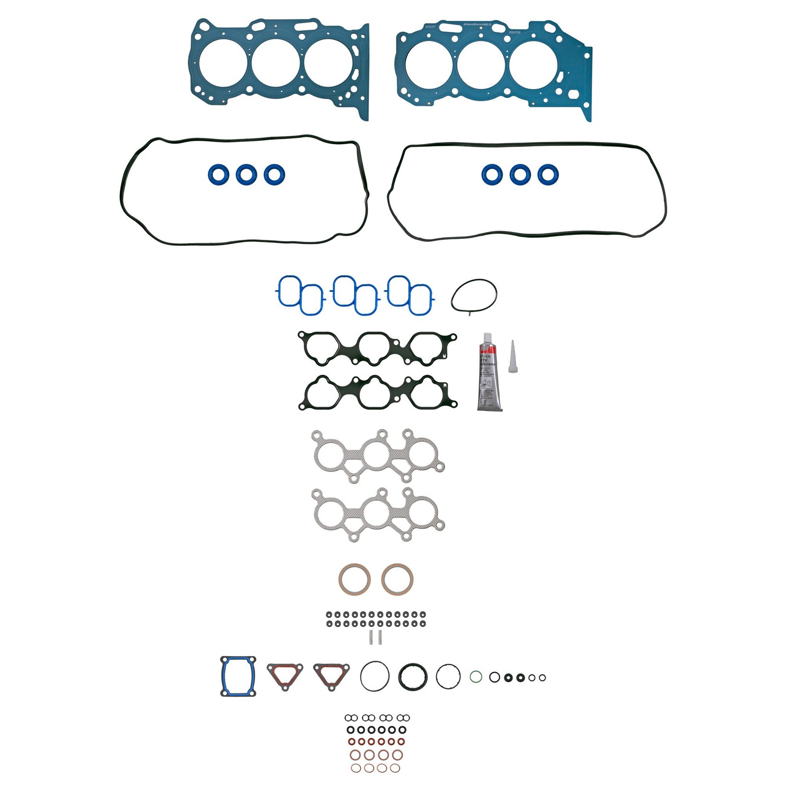 Engine Cylinder Head Gasket Set Fel-Pro For 2020 Lotus Evora GT 3.5L V6