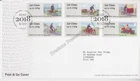 GB FDC 2018 POST & GO ROYAL MAIL HERITAGE MAIL BY BIKE 1ST CLASS 100G TALLENTS