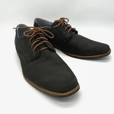 Perry Ellis Portfolio Winston Men’s Dress Shoes Black/Brown Size 11.5 UltraFoam