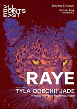 RAYE My 21st Century Blues Tour 2025 London Victoria Park Poster Print