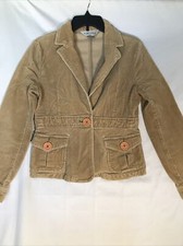 Finesse U.s.a. Corduroy Jacket Women’s L Tan