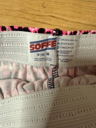 NEW Soffe Shorts Lot of 2 Cheer/Gym/Athletic Youth Medium (8-10) Fun Prints - Picture 6 of 7