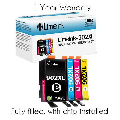 5Pc 902 XL Ink Compatible For HP Officejet Pro 6960 6968 6970 - Foto 6