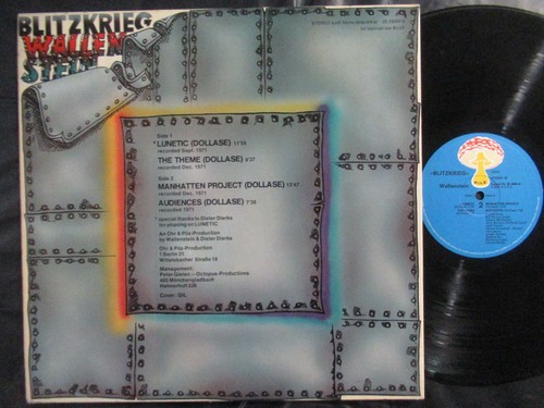WALLENSTEIN Blitzkrieg / LP Germany 1972 PILZ 2029064-8 - Bild 3 von 5