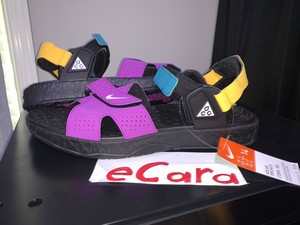 NEW NIKE AIR DESCHUTZ VIVID PURPLE SLIDES ACG OUTDOOR SANDALS 14 15 | eBay