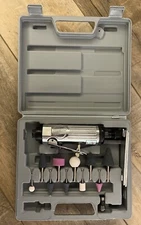 CARQUEST 16PC Air Straight Die Grinder Kit 1/4" Inlet 1/4" Collets 22,000 rpm