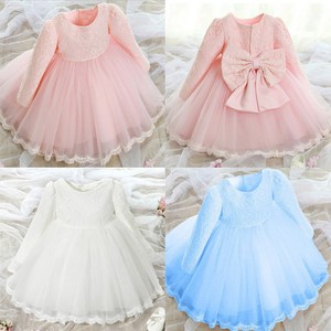 baby girl long sleeve tutu dress