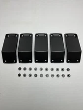 KMC XD Series Matte Black Wheel Inserts 5 pack W/Screws 811FIN79012NABS