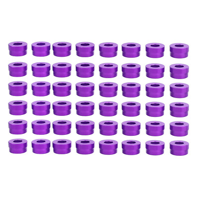 CNC Purple Engine Bolt Caps Cover Kit For Harley Road King Glide