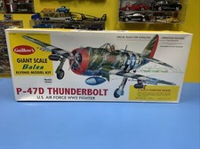 Guillow's Vintage Balsa Republic P-47D Thunderbolt Kit 1001