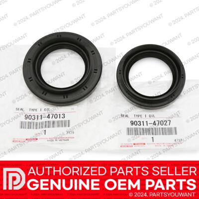 #ad #ad GENUINE Toyota Lexus OEM Drive Axle Shaft Oil Seal 90311 47013 90311 47027 SET $33.99
