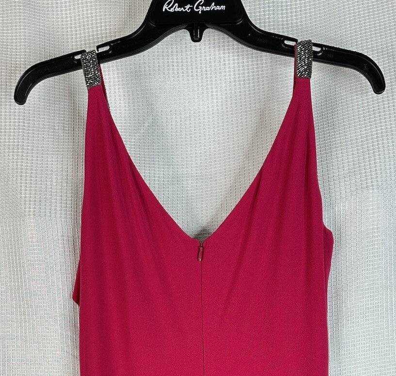 NWT Lauren Ralph Lauren LRL Womens Sleeveless Pink Dress Gown Size 6 thumbnail 11