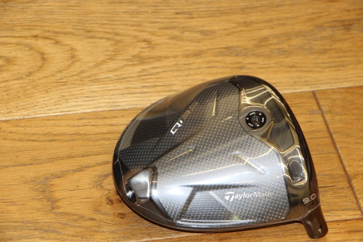 美品TaylorMade Qi35 9° ドライバー ヘッドカバー付　保証書付き 未使用 新品 テーラーメイド Qi35 9度 ドライバーヘッド
