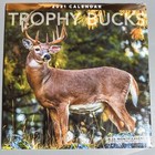 16 Month Trophy Buck 2021 Calendar 12"X24" W/Bonus Wallpaper Collectable Craft