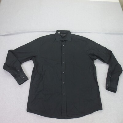 Ralph Lauren Black Label Shirt Mens 17 Black Long Sleeve Made In Italy Button Up | eBay Ralph Lauren Black Label Shirt Mens 17 Black Long Sleeve Made In Italy Button Up | eBay