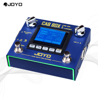 JOYO Multi Effects Pedal IR Loading & Cabinet Modeling Amp Simulator (Opened)