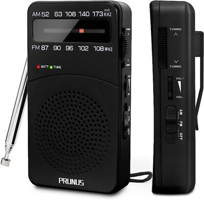 PRUNUS J-166  Portable AM/FM Radio