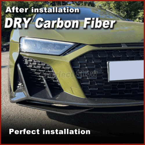 Alerón delantero Dry Carbon para Audi R8 GT V10 2022-24 - Imagen 5 de 13