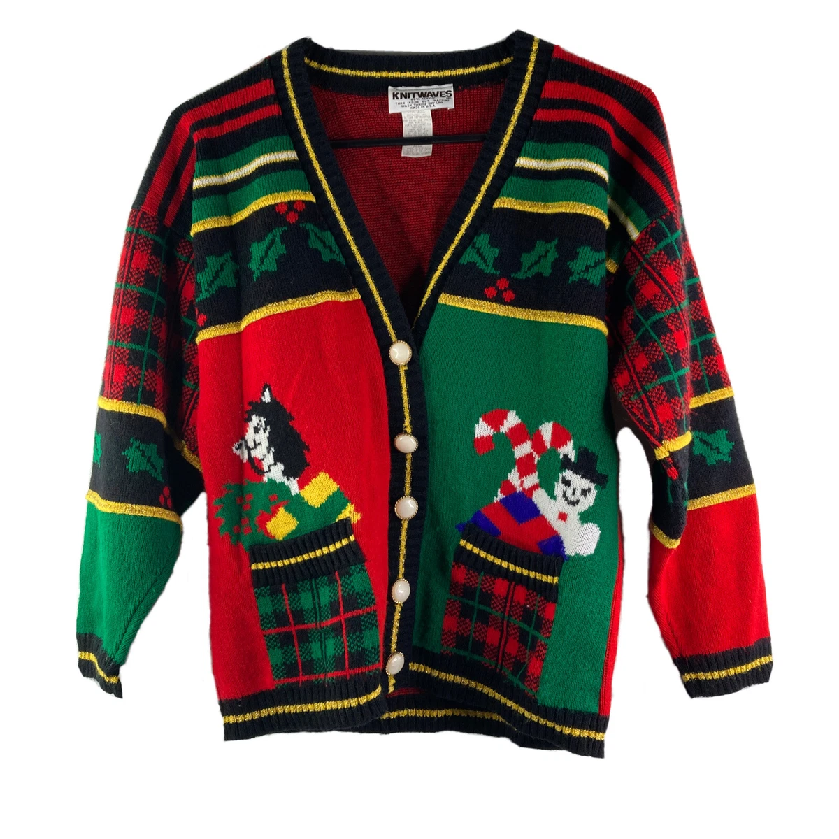 Cardigan clearance christmas sweater