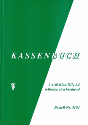 Kassenbuch A4 2x40BL PVP Penig 4104 (4019333041044)