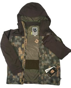 burton jacket camo