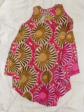 African Print Umbrella Dress or Top Sunflowers summer ethnic tribal ud4