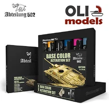 BASE COLOR ALTERATION Weathering Oil Paint Set 6x20ml - Abteilung 502 ABT-308
