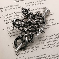 Viking Norse Celtic Hair Pin Dragon Infinity