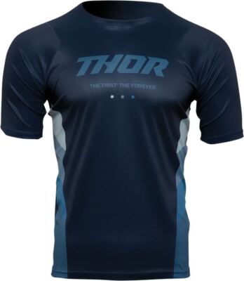 THOR Assist React MX Motorcross Trikot Midnight Blue/Teal Modell 2023