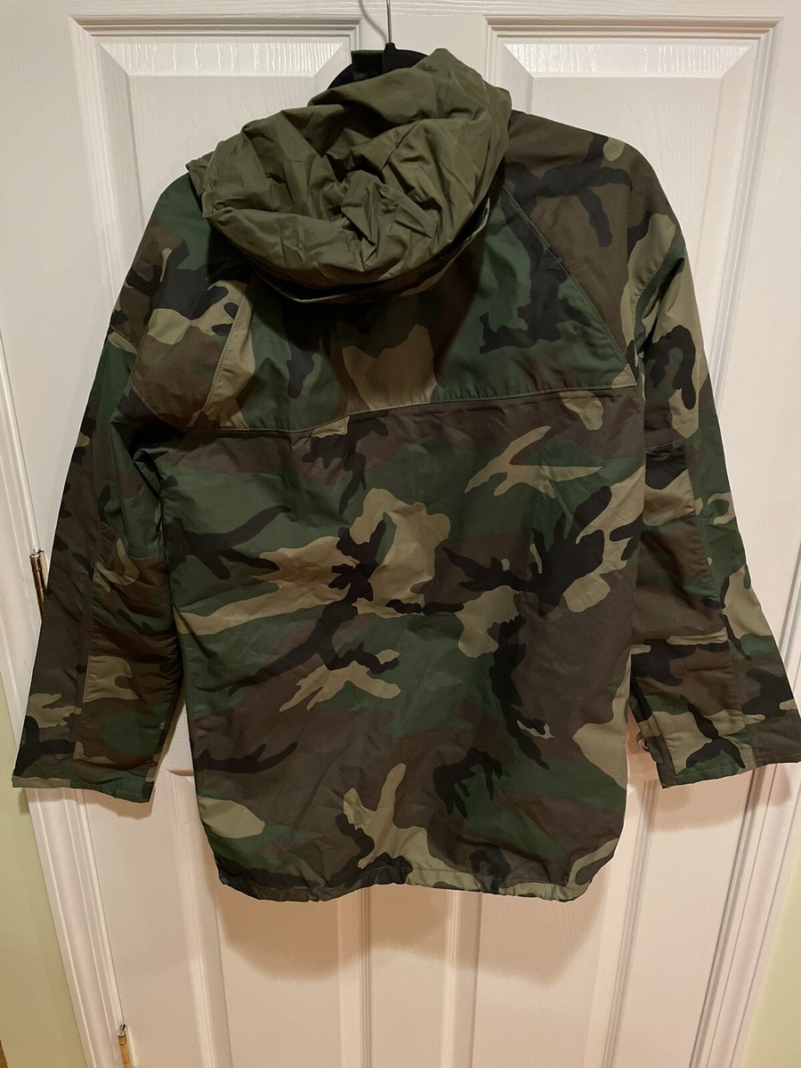 Raven Industries Military Woodland Camo Gore-Tex Parka