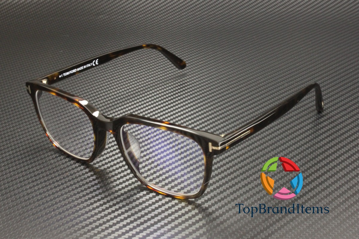 Tom Ford FT5818 F B 052 Plastic Dark Havana 53 mm Men's
