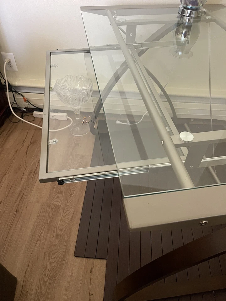 computer glass table top - Image 3 of 4