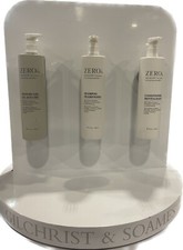 Gilchrist & Soames Zero% Set: Shampoo Conditioner & Shower Gel – 15.5oz Each New