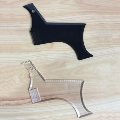 Trimming Beard Shaper Styling Comb Template Barber Tool Symmetry Shaping