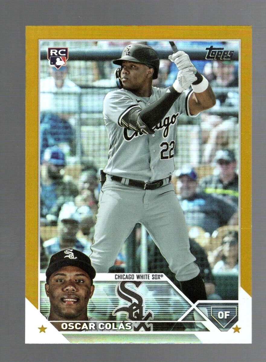 2023 Topps Gold Foil - Oscar Colas #545 (RC)