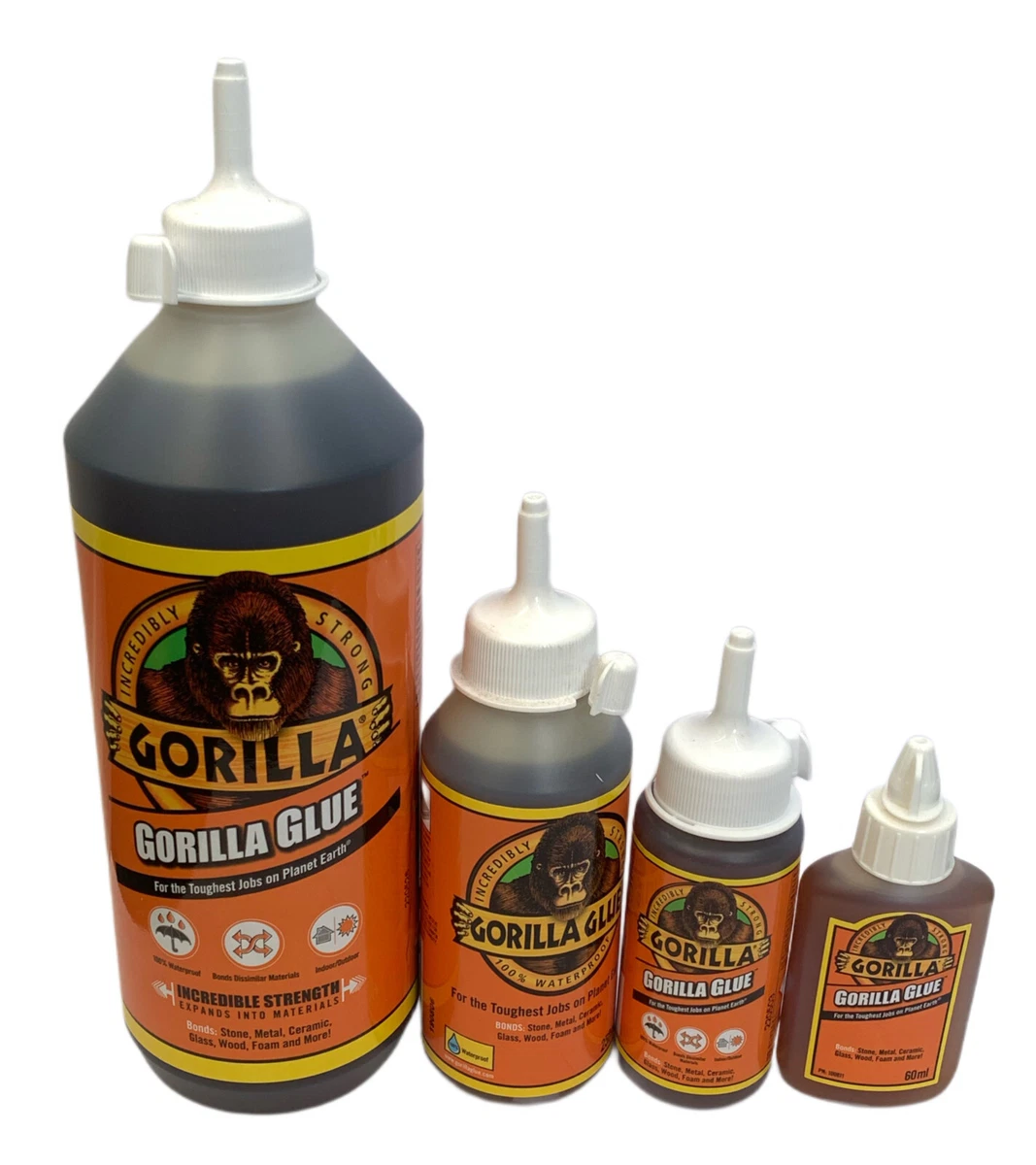 Gorilla Glue Super Strong Epoxy Waterproof Multi Purpose Adhesive Wood  Stone NEW