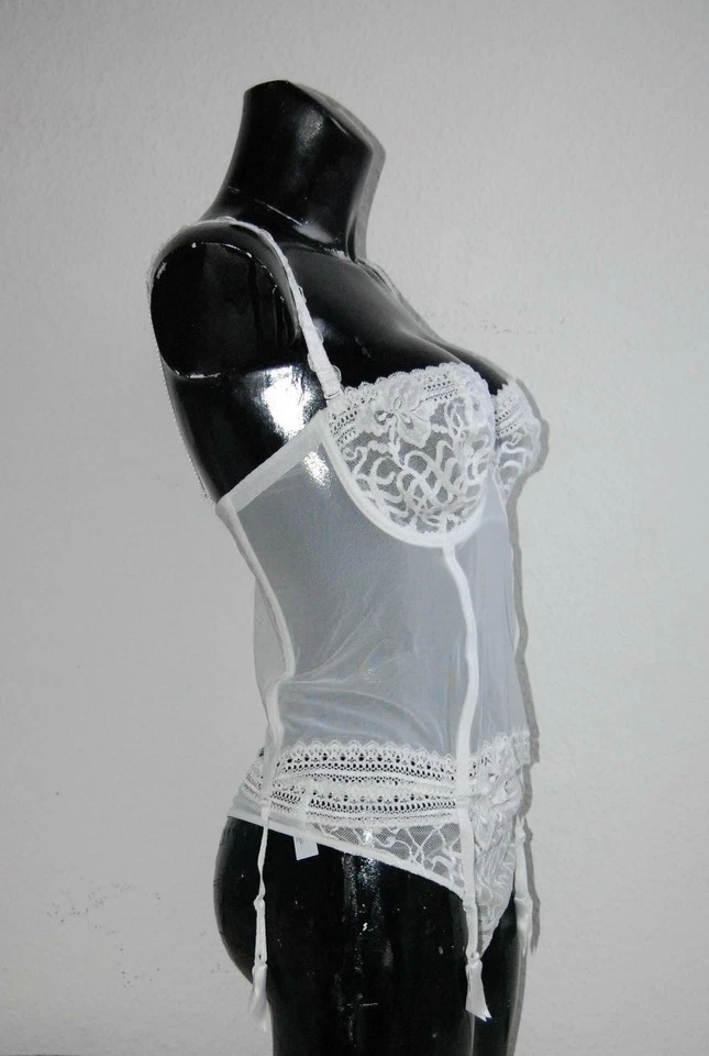 *** AUBADE *** Torselett Corsage-Guepiere Gr. 85 C + Tanga Gr. 44 *** UVP: 179€ - Bild 3 von 4