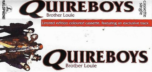 Quireboys Brother Louie cassette single LIMITED EDITION RED CASSETTE - Picture 4 of 9