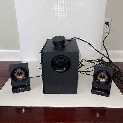 Logitech S-00150 PC Speaker Boxes Subwoofer Stereo Speaker