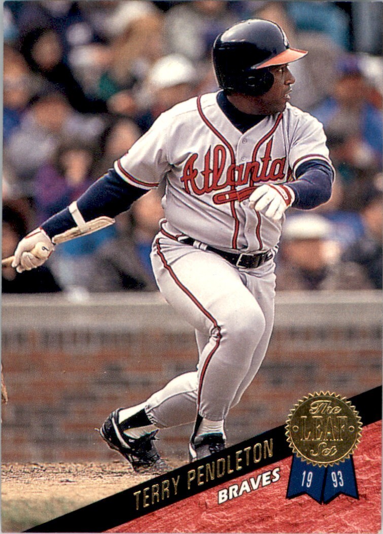 1993 Leaf #387 Terry Pendleton